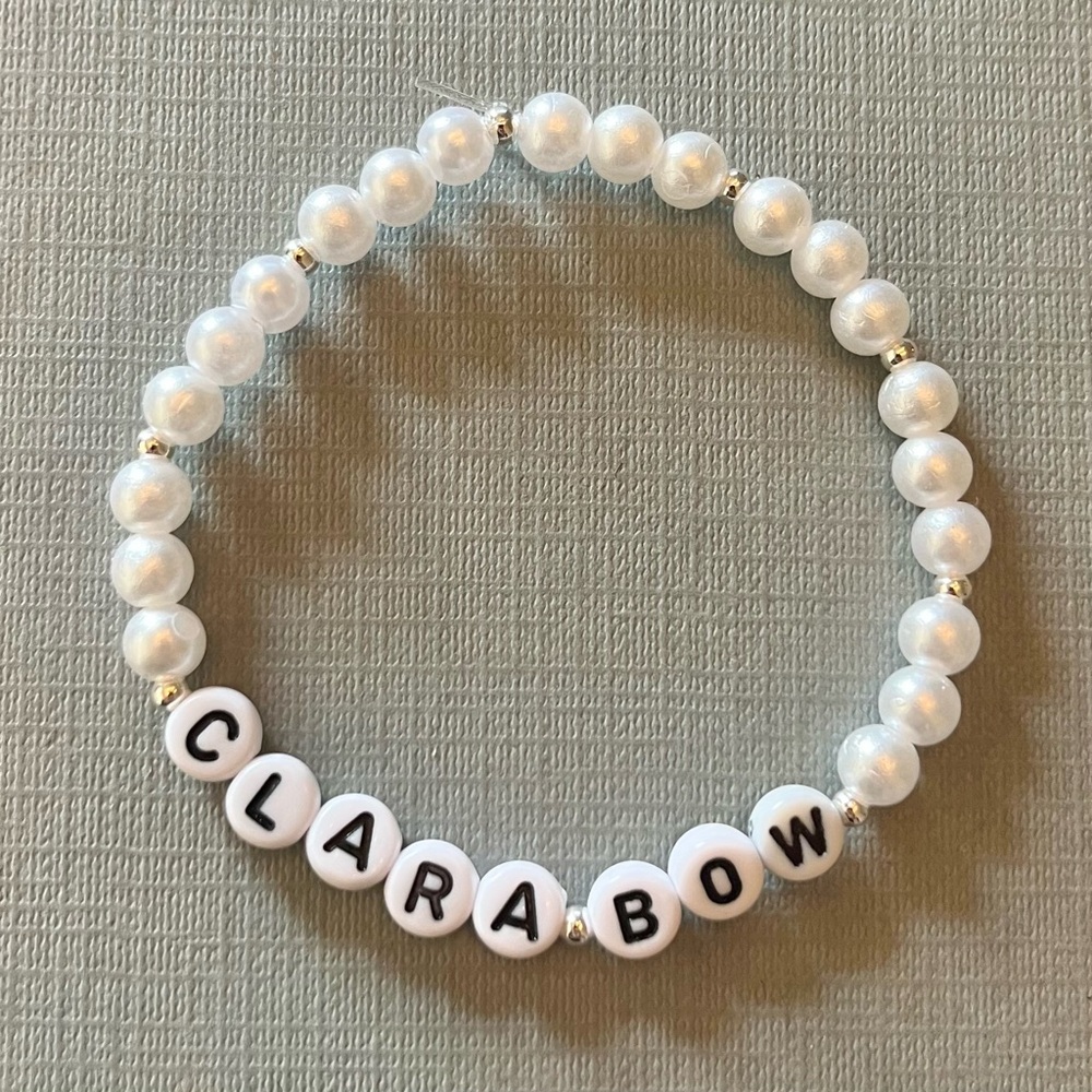 TAYLOR SWIFT TTPD The Tortured Poets Department Clara Bow Friendship Bracelet